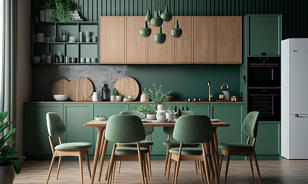 Dining-Modular-Kitchen-In-Lucknow